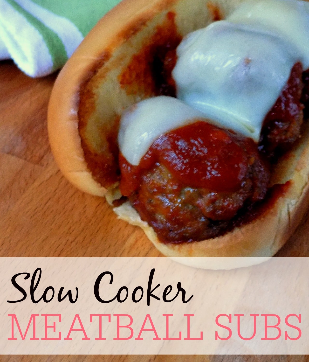 Slow Cooker Meatball Subs Frugally Blonde