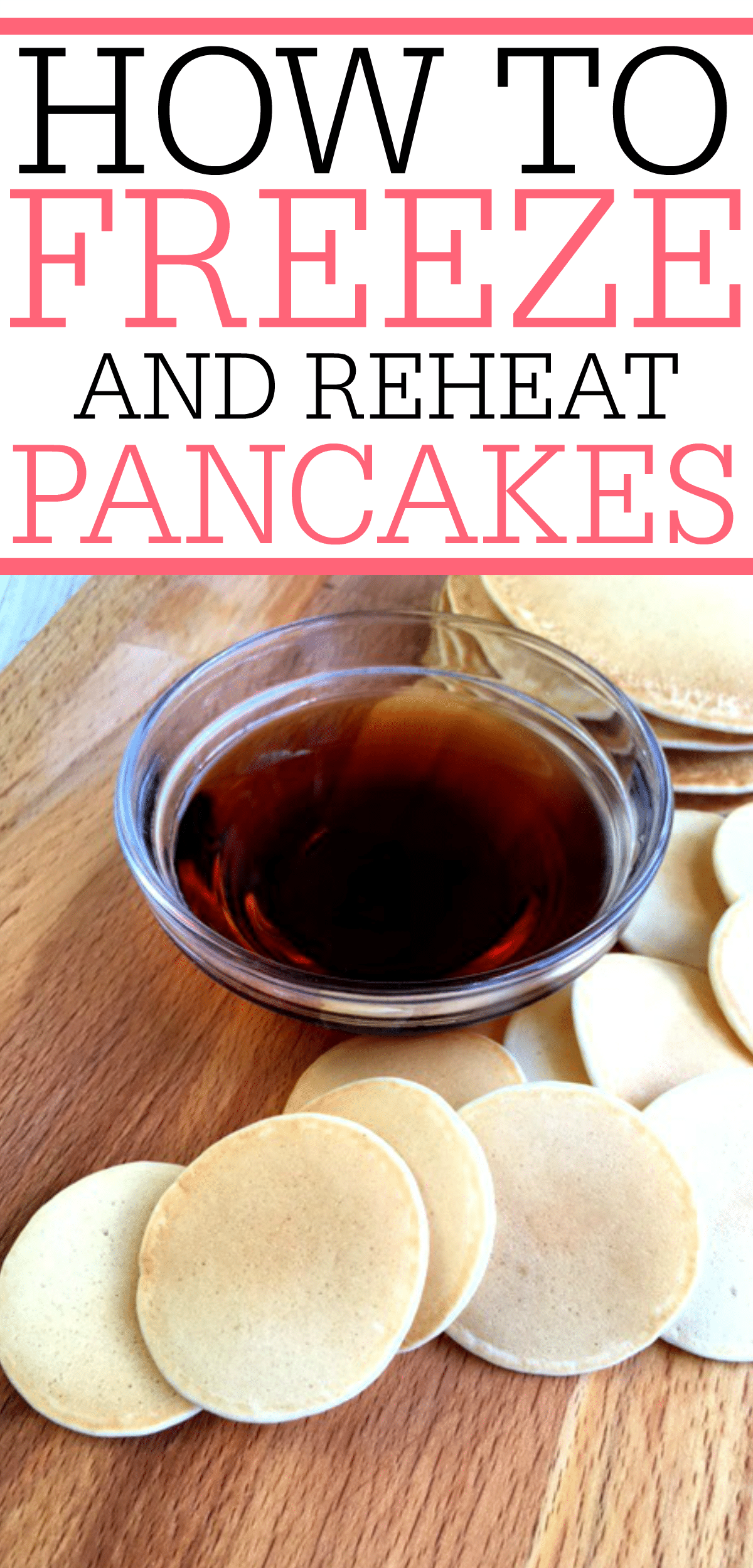 Looking for an easy breakfast for the kids? Try these tips for freezing pancakes. You can reheat them in the microwave and have the kids out the door quick.