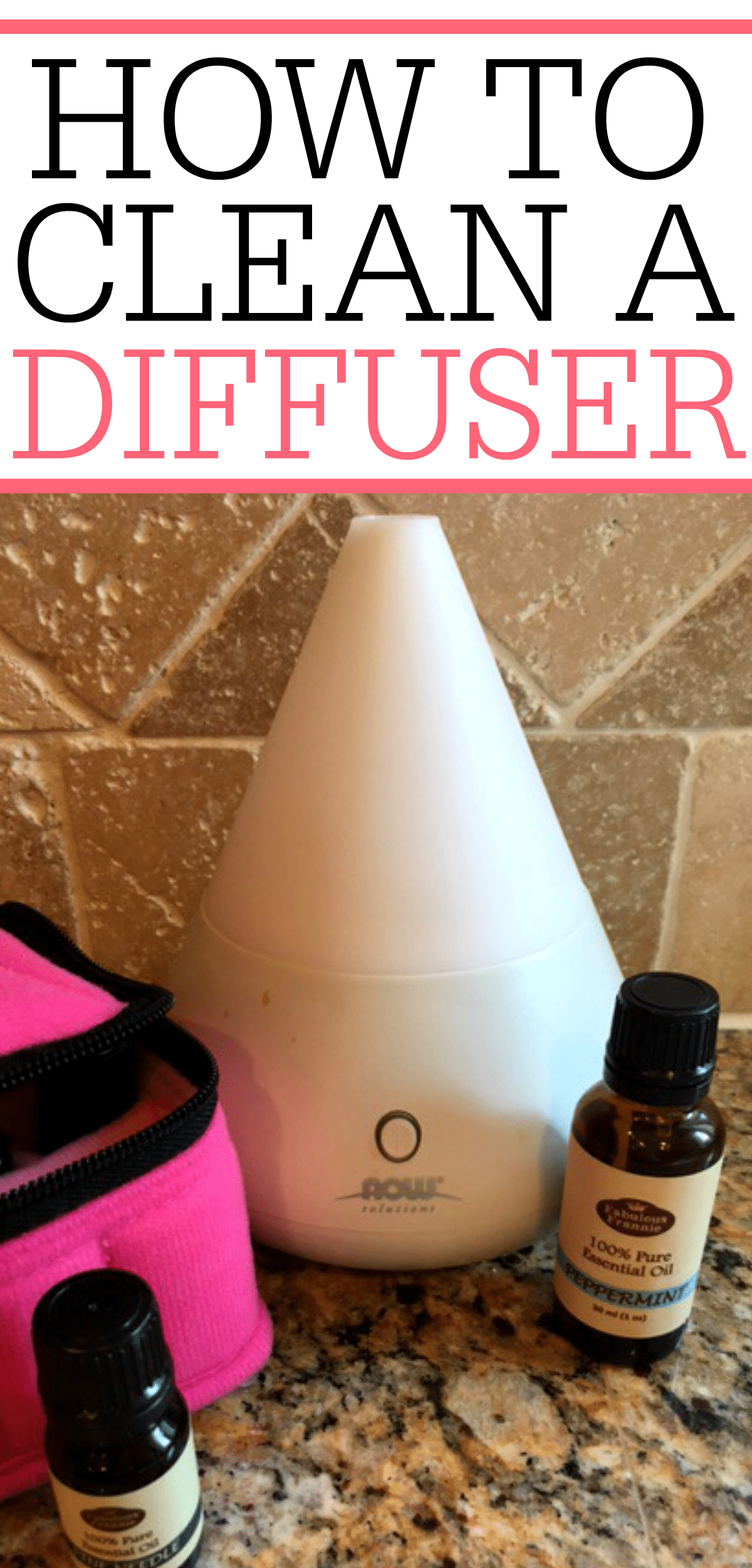 Easy tips to help your diffuser run better and last longer. Check out how to clean a diffuser. Simple tips that only take a few minutes.