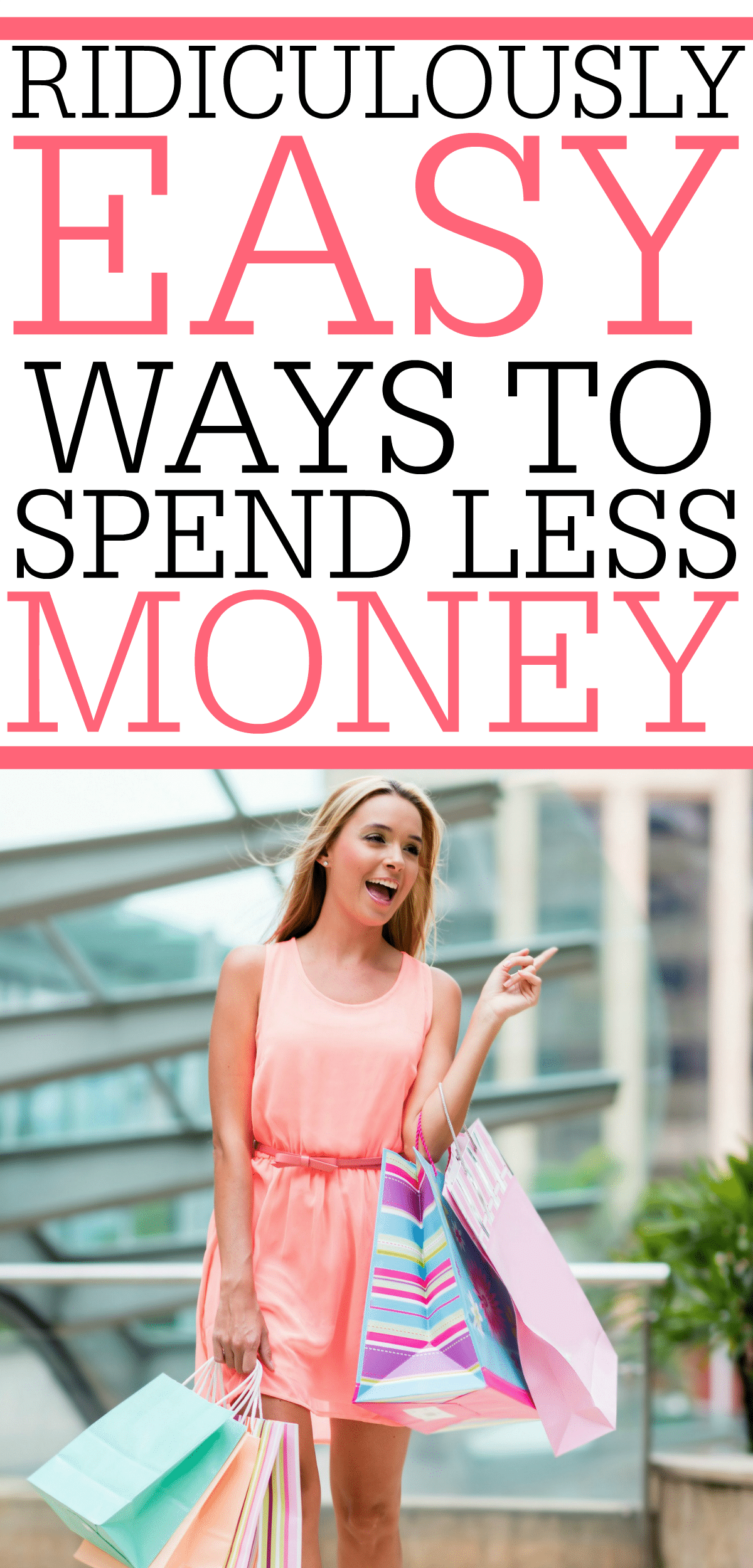 I love these easy ways to save money! You have to check out these ridiculously easy ways to spend less money. They are simple but will help you save.