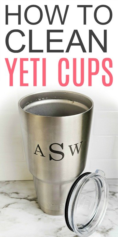 How to Remove Tea Stains from a YETI Stainless Steel Tumbler/Cup