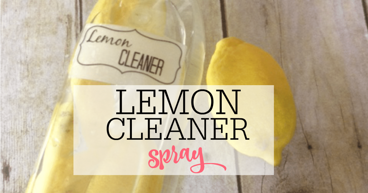 Lemon Vinegar Cleaner Frugally Blonde