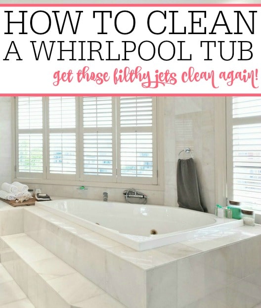 How To Clean A Whirlpool Tub Frugally Blonde