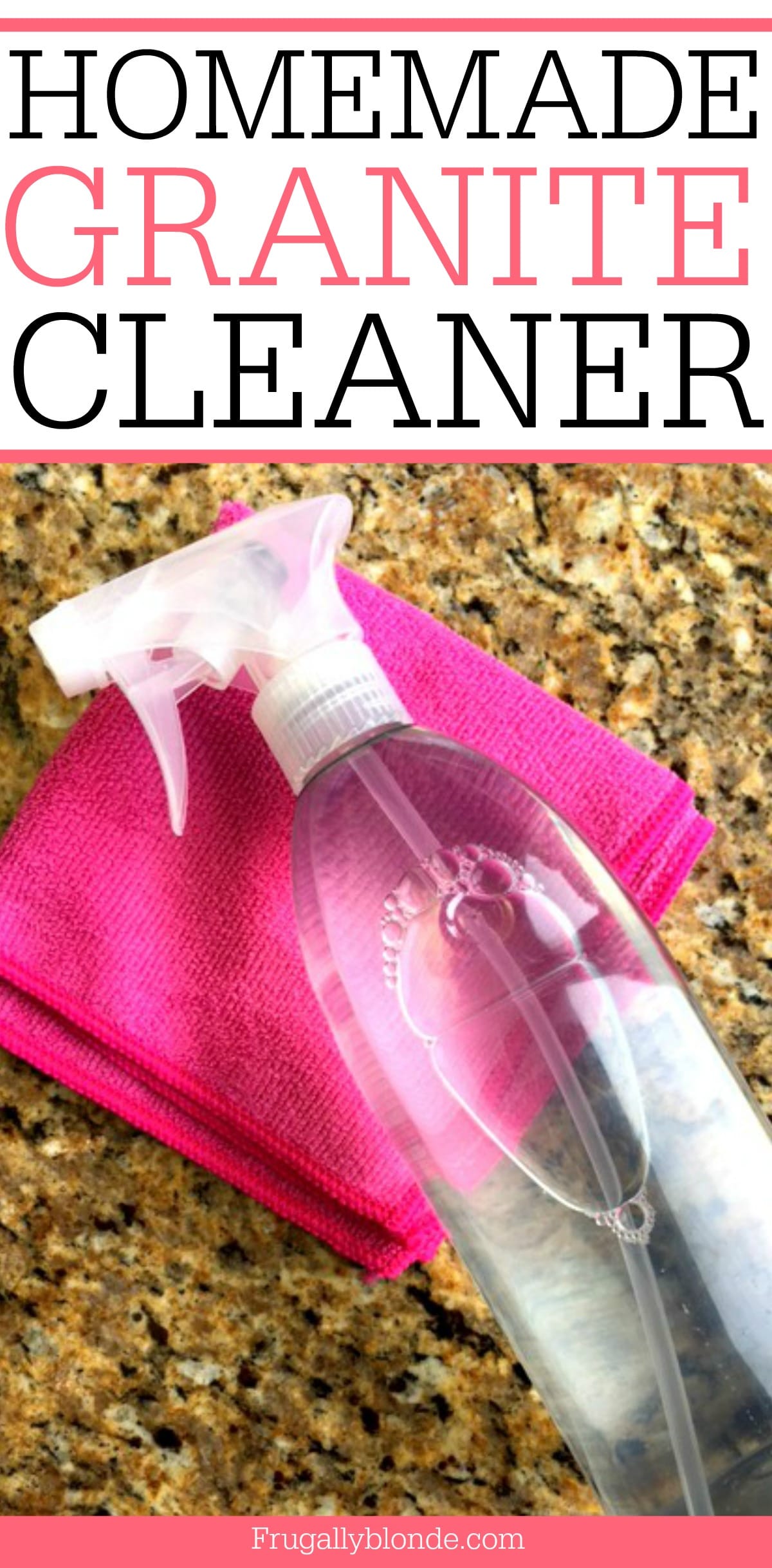 Diy Granite Cleaner Frugally Blonde