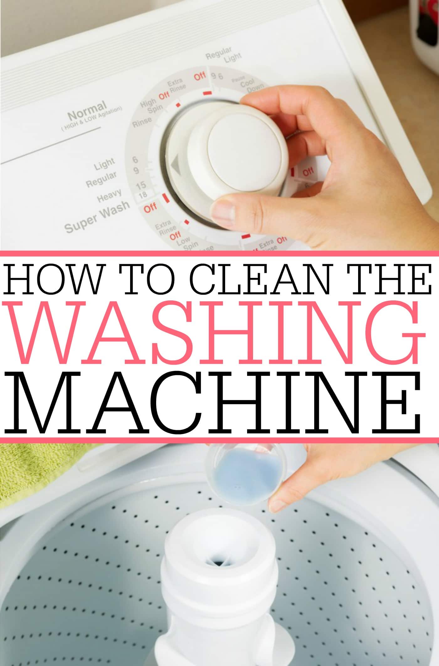 How To Clean The Washing Machine Frugally Blonde