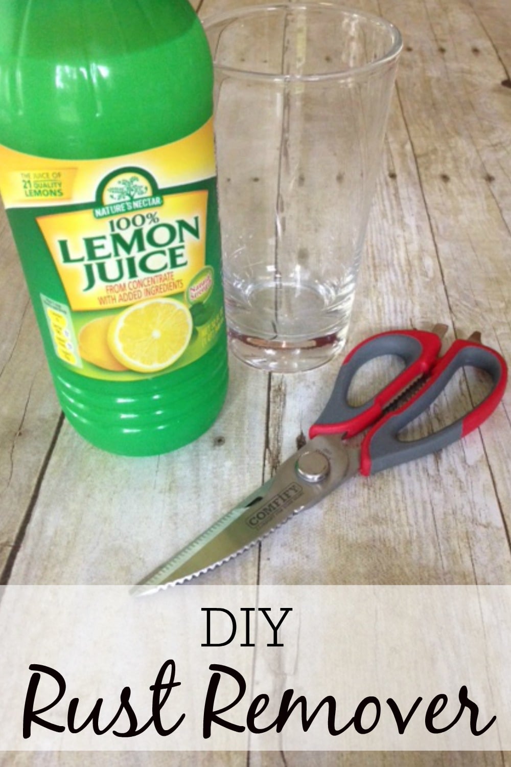 DIY Rust Remover - Frugally Blonde