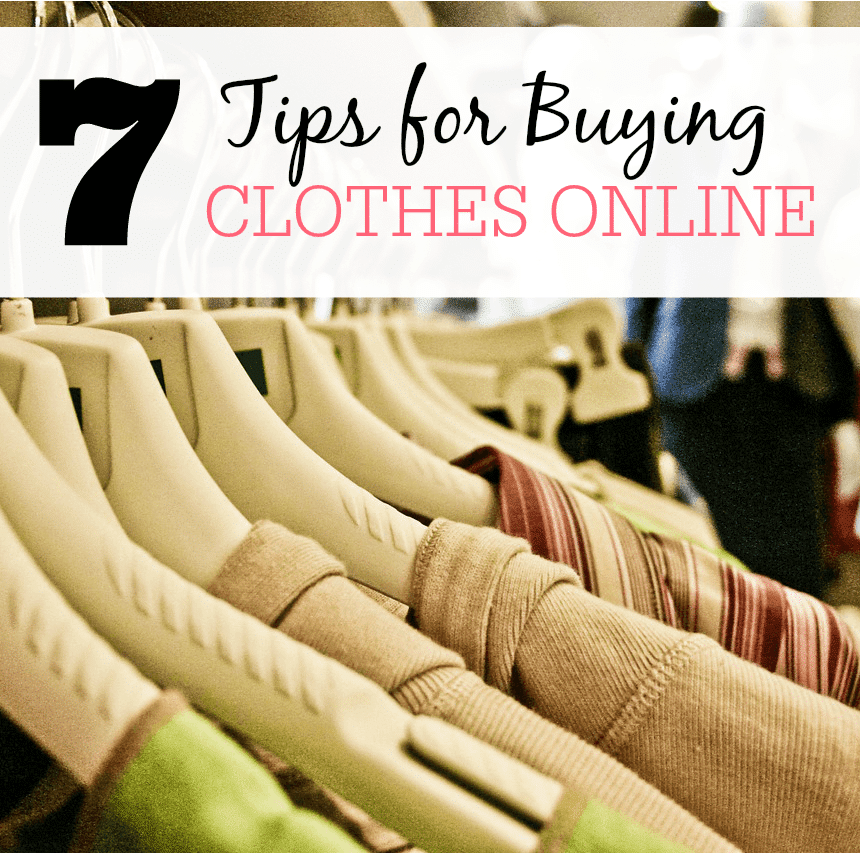 7 Tips For Buying Clothes Online - Frugally Blonde