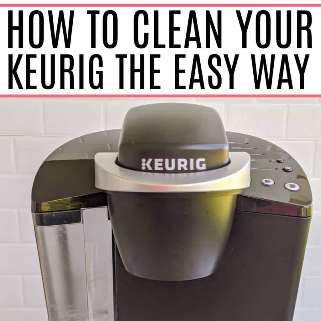 how to clean the keurig with vinegar