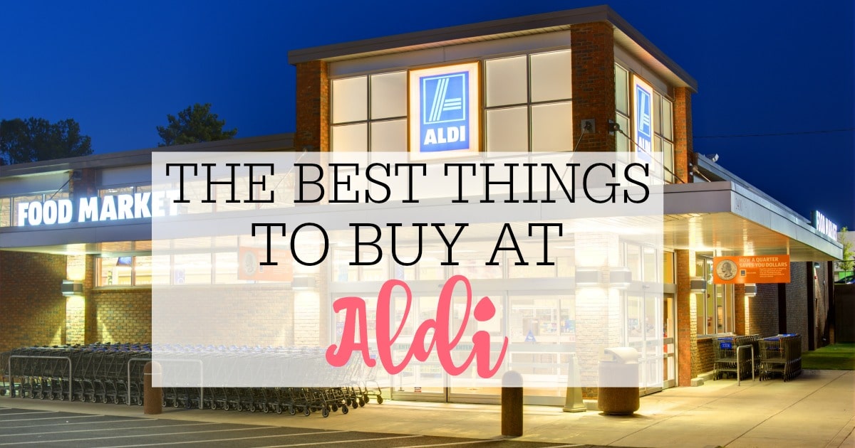 The Best Things to Buy at Aldi Frugally Blonde