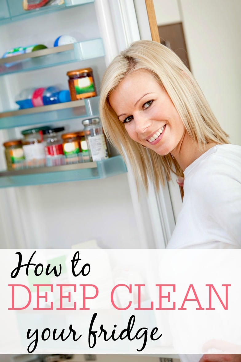 How To Deep Clean Your Fridge Frugally Blonde