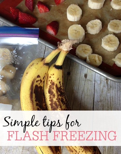 Simple Tips For Flash Freezing Frugally Blonde