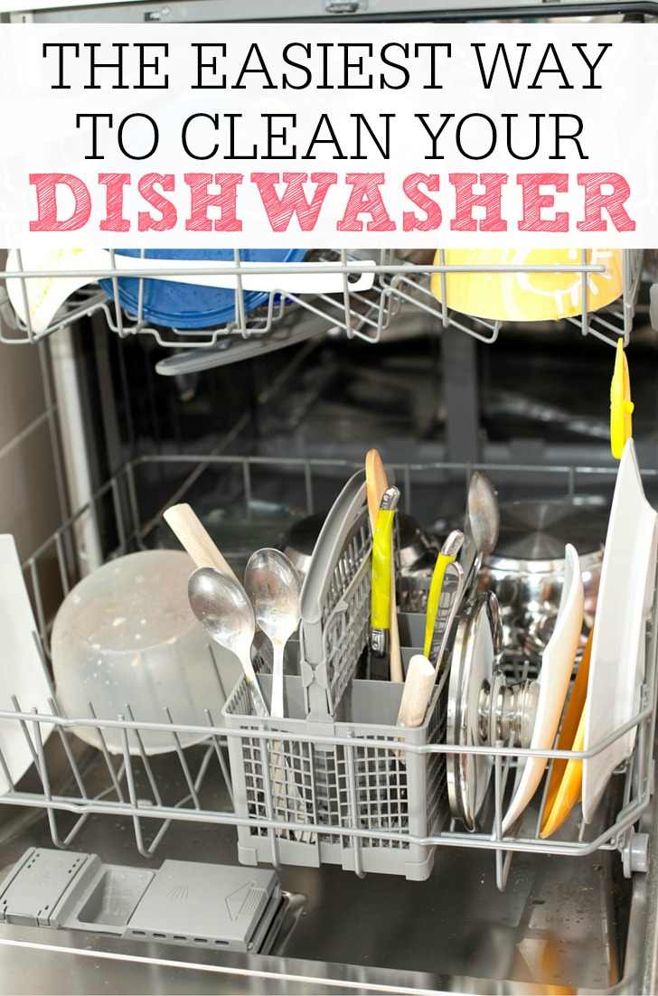 best way to clean your dishwasher Easiest way to clean your dishwasher!!! best trick || easily