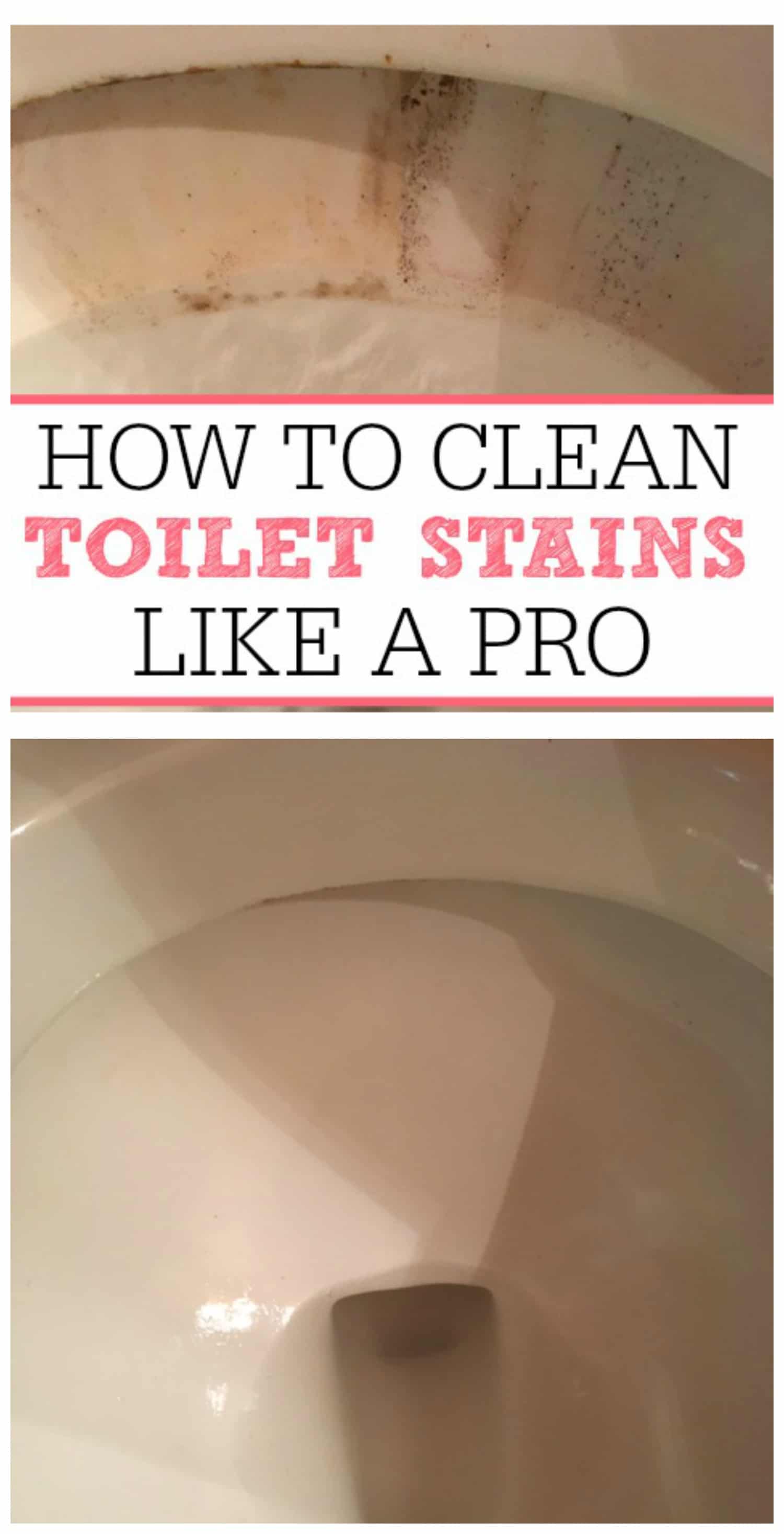 How To Clean Toilet Stains Like A Pro Frugally Blonde