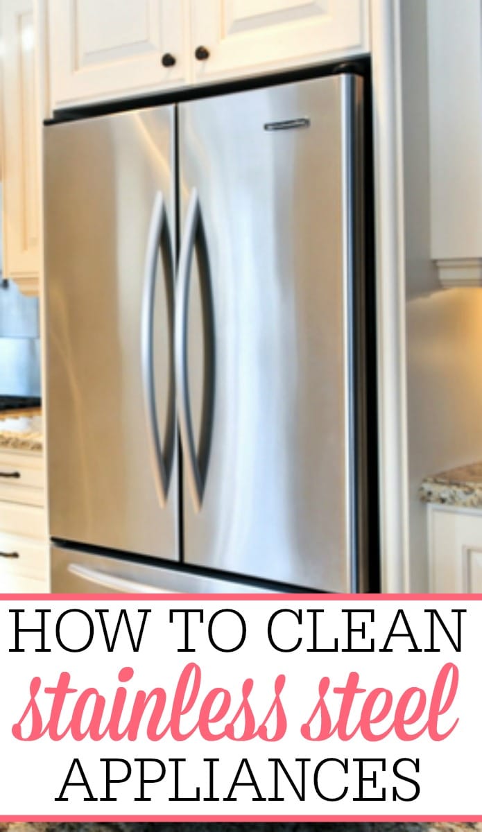 How to clean stainless steel appliances frugally blonde