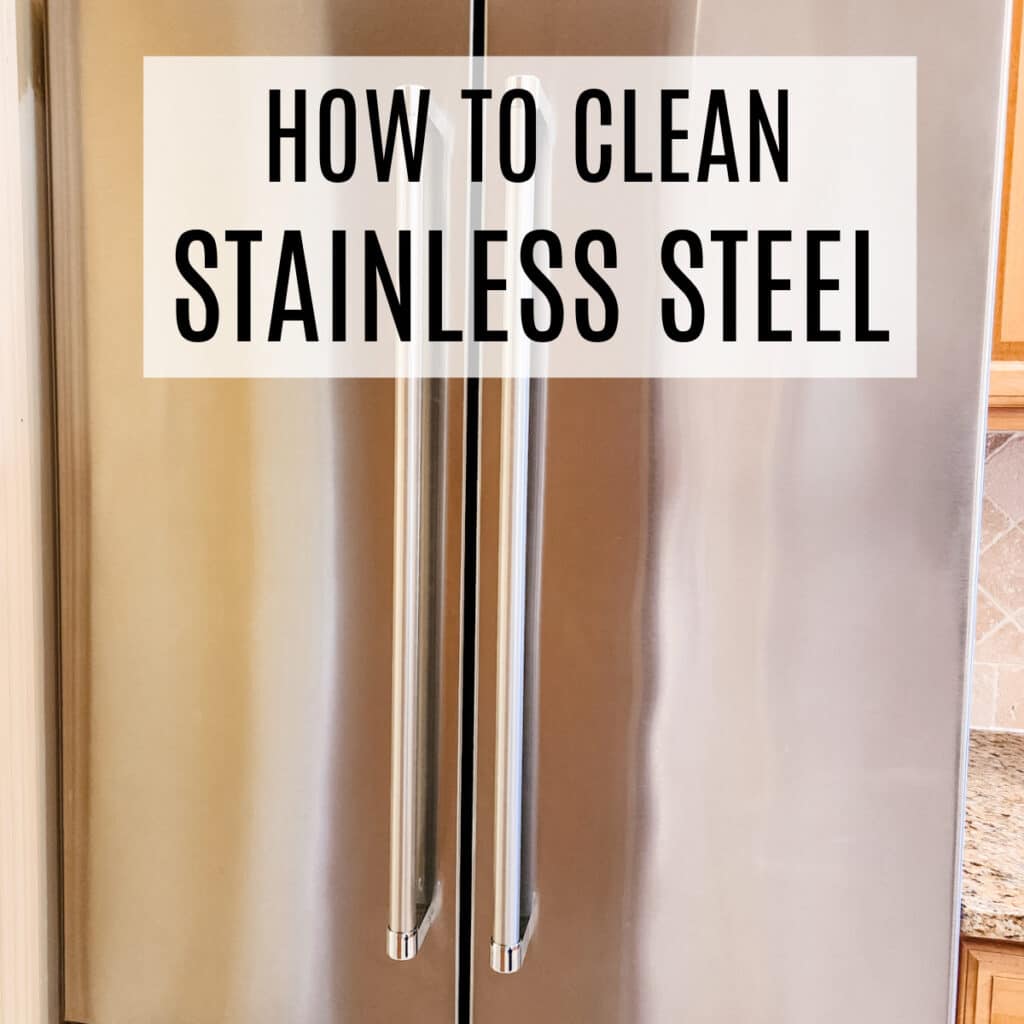 how to clean stainless steel