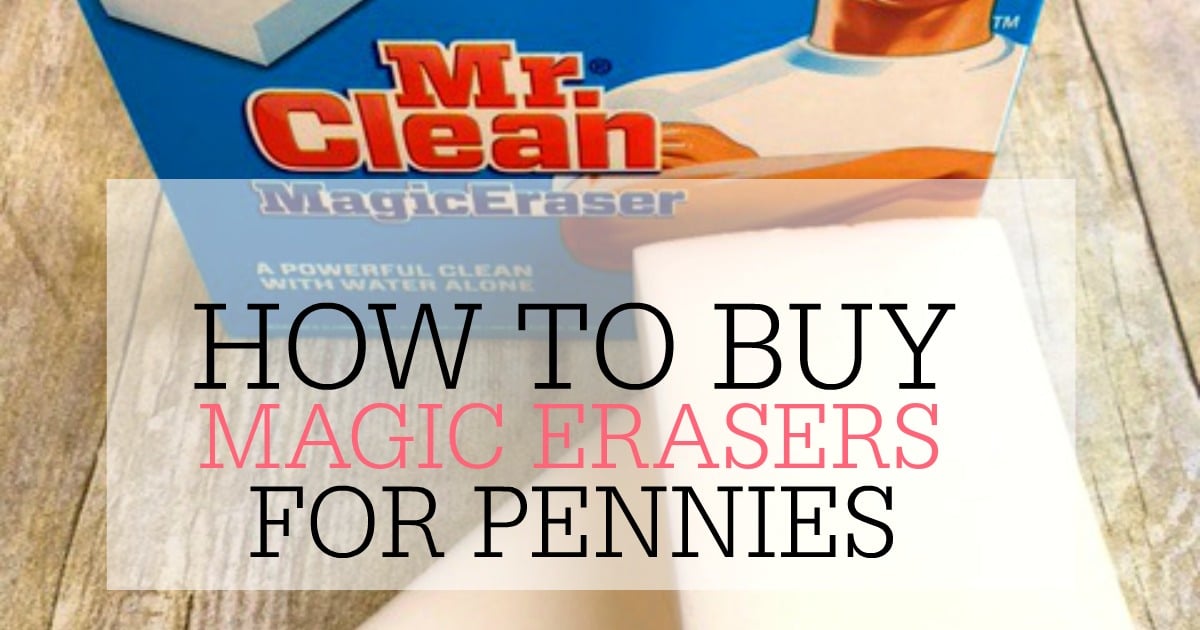Homemade Magic Erasers For Pennies Frugally Blonde