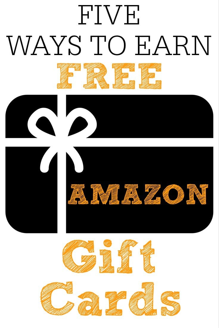 5 Ways To Earn Free Amazon Gift Cards Frugally Blonde