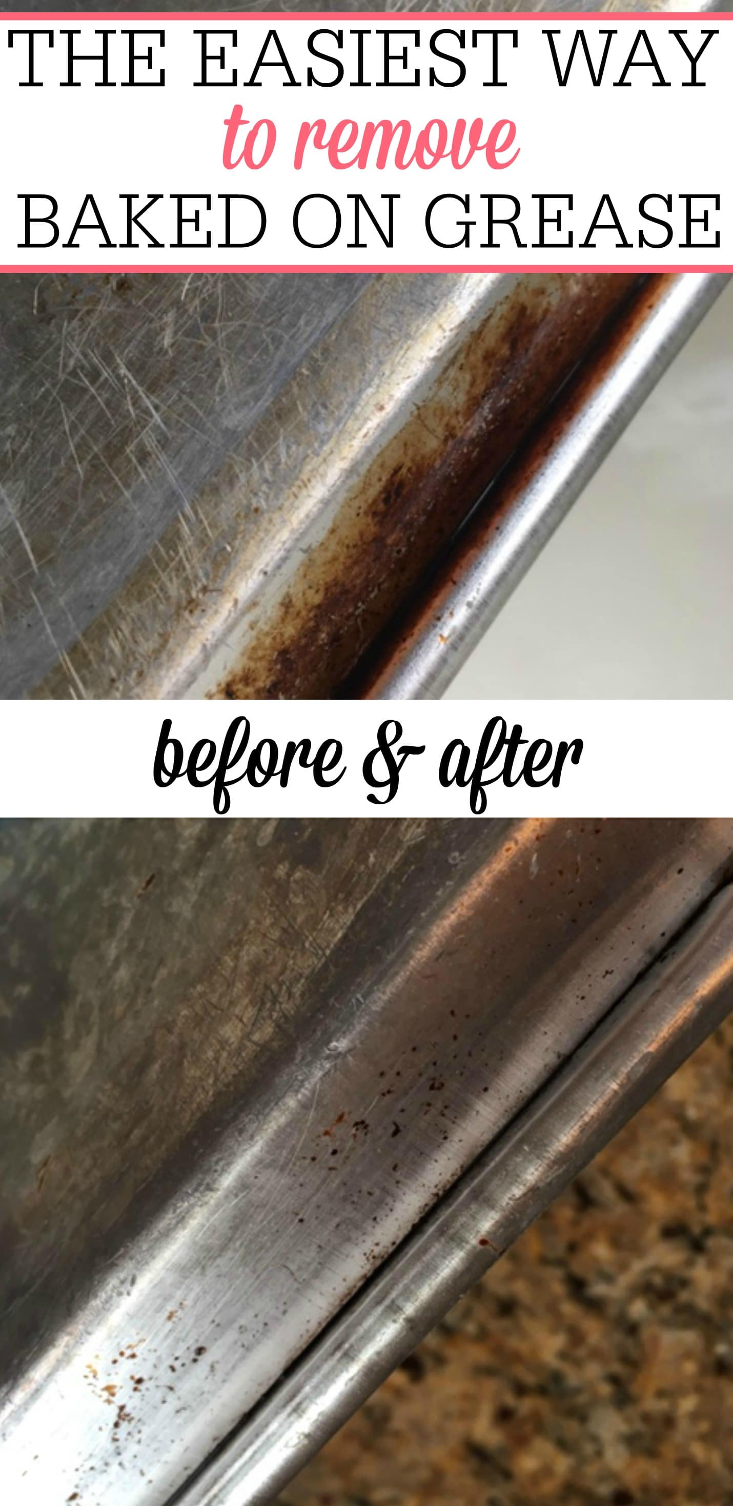 The Easiest Way to Remove Baked On Grease Frugally Blonde