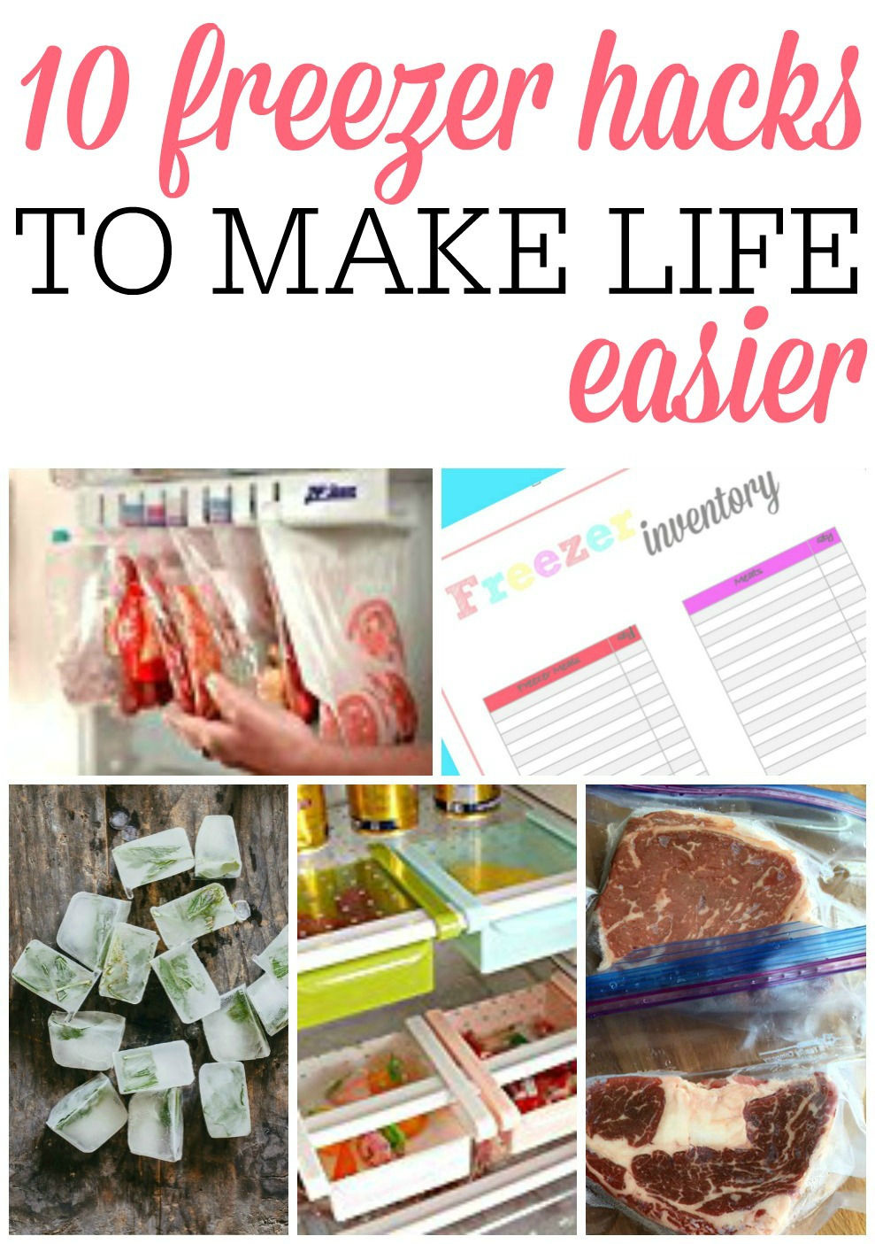 Freezer Hacks To Make Life Easier Frugally Blonde