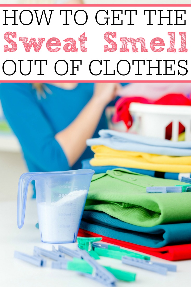 How To Get The Sweat Smell Out of Clothes - Frugally Blonde
