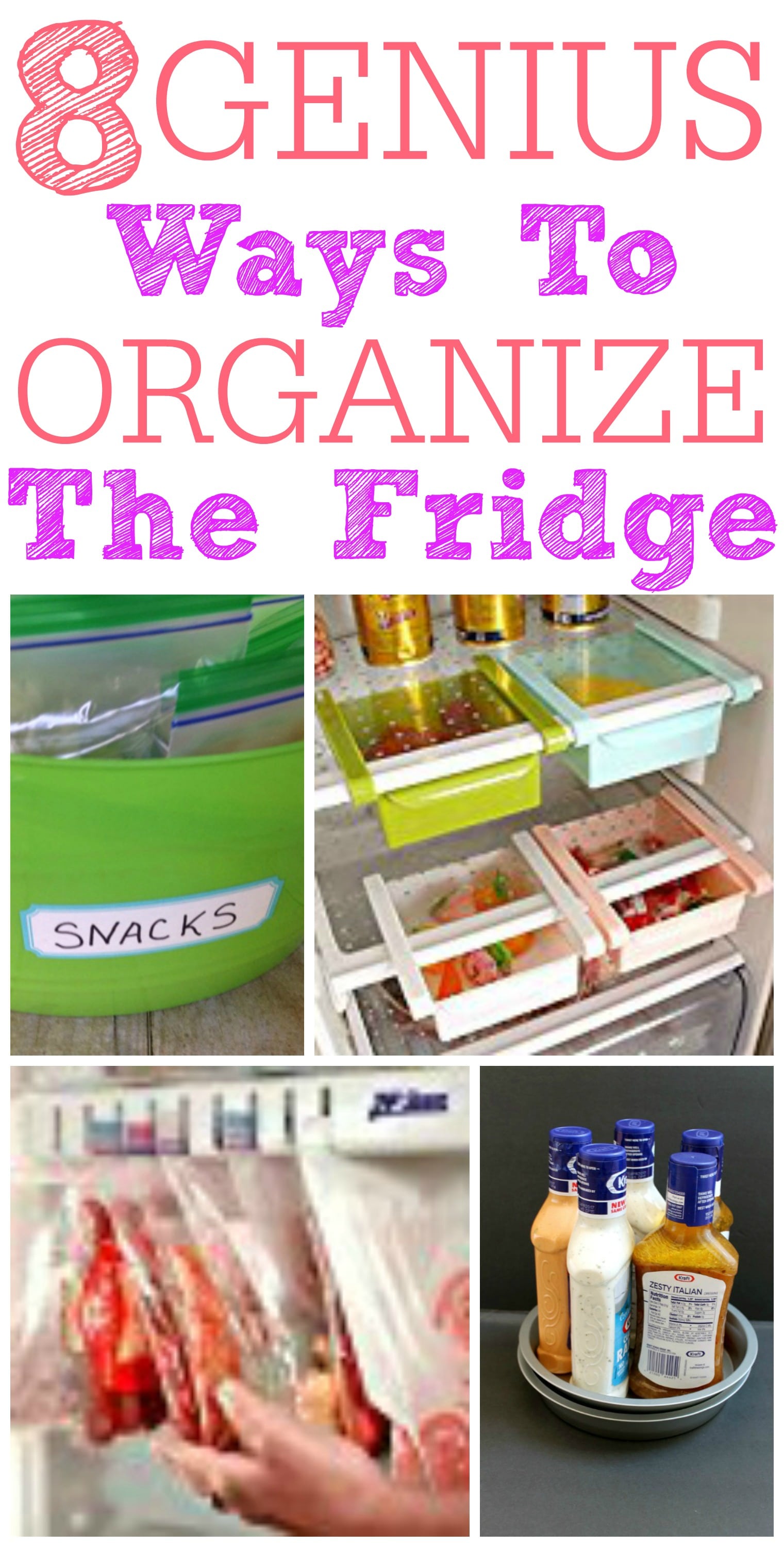 8 Genius Ways To Organize Your Fridge Frugally Blonde