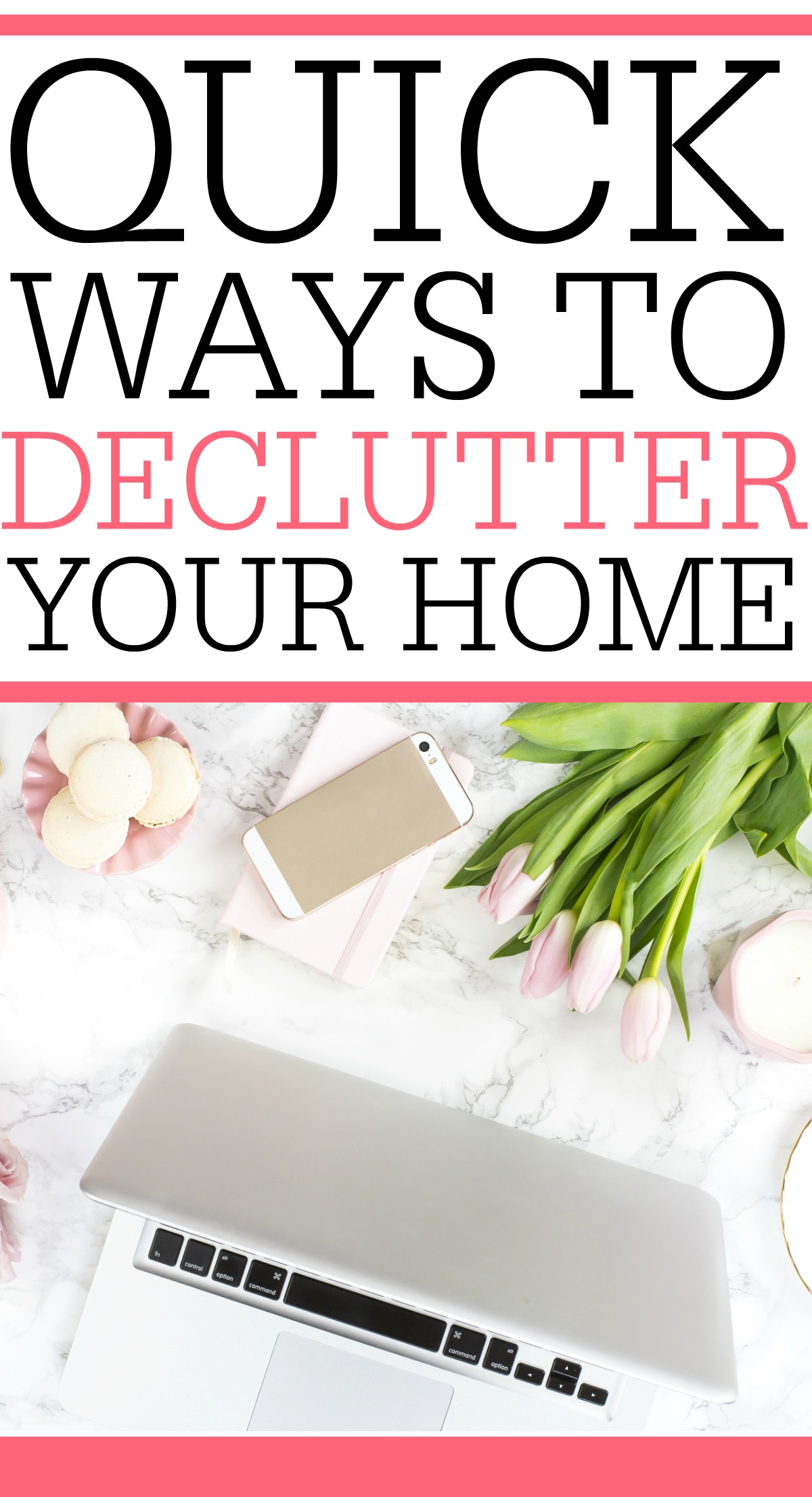Don't spend all your time getting rid of clutter. Check out these awesome tips for quick ways to declutter. Your home will look great in no time at all.