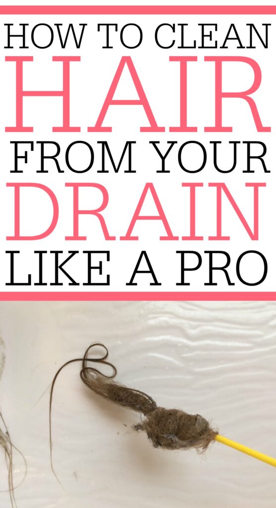 How To Get Hair Out Of Drain Like A Pro Frugally Blonde