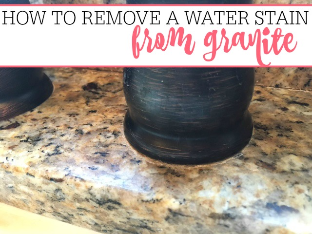 How To Get Water Stains Out Of Granite Mycoffeepot Org