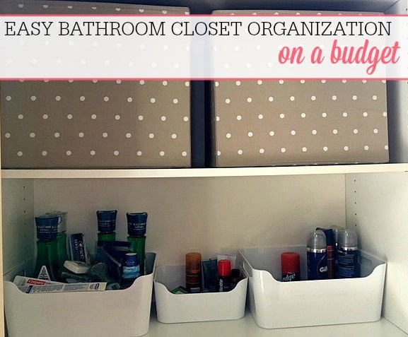 Closet Organization On A Budget