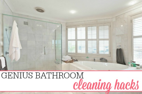 bathroom cleaning hacks