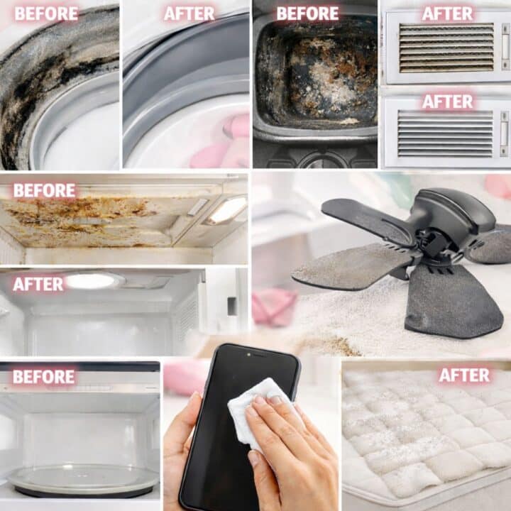 Things you’re forgetting to clean in your home including washer, phone, and garbage can cleaning tips