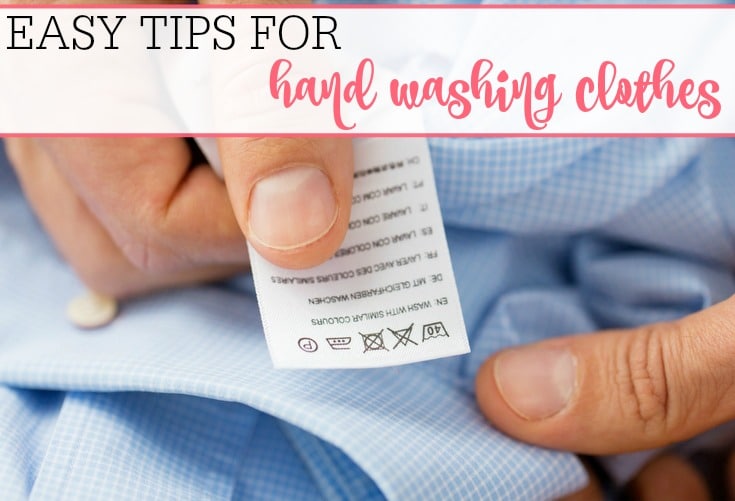 How To Hand Wash Clothes Frugally Blonde
