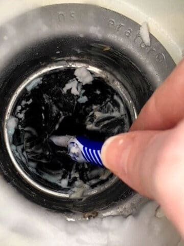 clean the garbage disposal