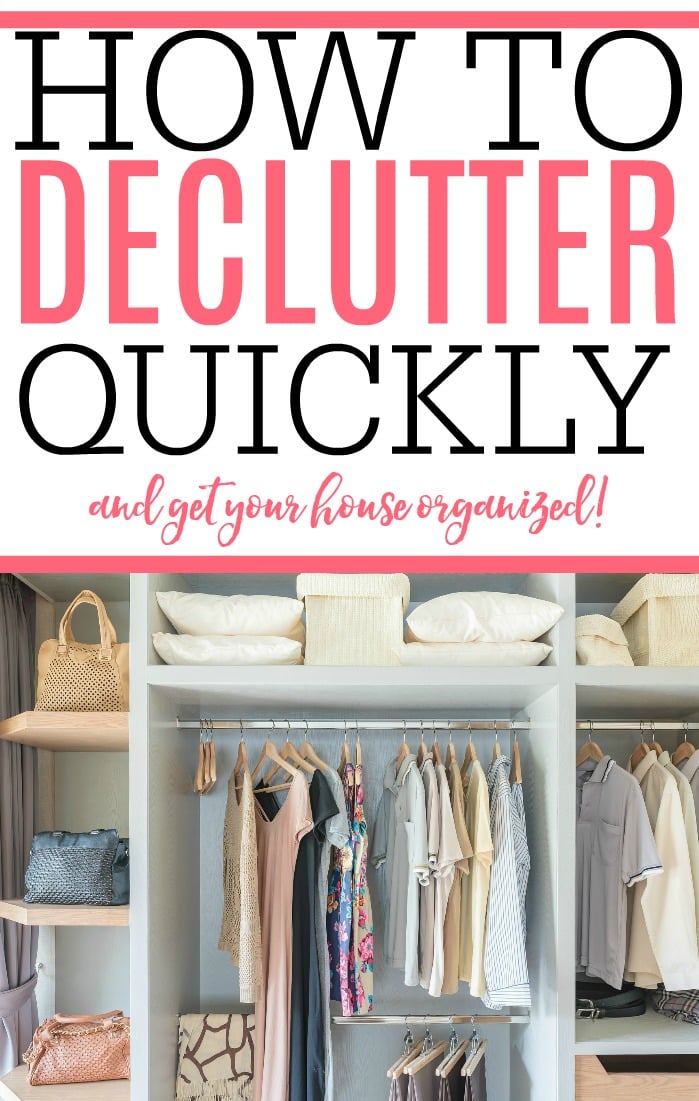 Get your home organized and clutter free quickly. Check out these fantastic tips on how to declutter fast. Your house will look and feel cleaner.