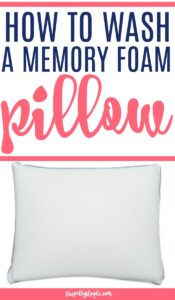 How To Wash Memory Foam Pillow Frugally Blonde