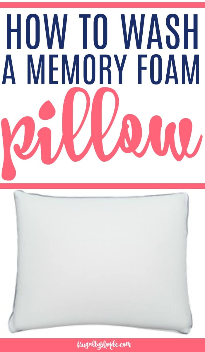 Are you wondering can memory foam pillows be washed? The answer is yes you can wash memory foam pillow. Learn how to clean memory foam pillows with this easy cleaning hack.