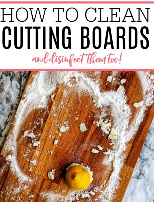 clean cutting boards