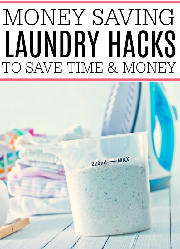 Money Saving Laundry Hacks That Save You Time & Money Frugally Blonde