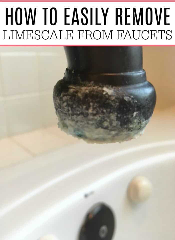 How To Easily Remove Limescale From Faucet Frugally Blonde