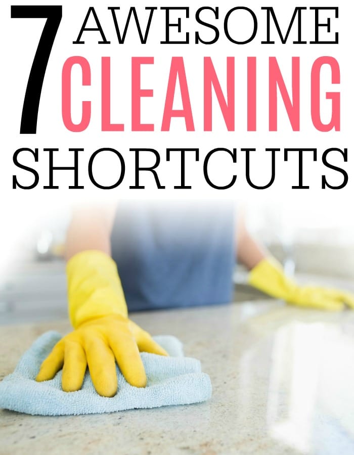 Looking for some easy ways to clean your house? Check out these seven awesome cleaning shortcuts. They help you clean the house fast.