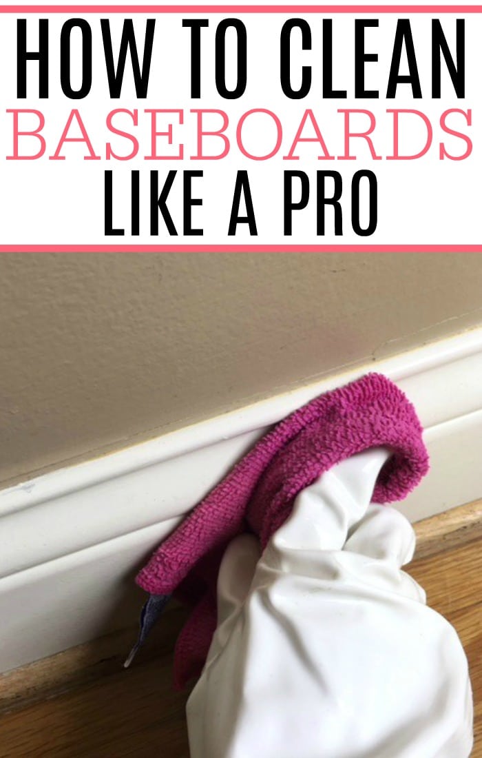 Tired of dealing with dirty baseboards? Learn how to clean baseboards like a pro. This easy way to clean baseboards will have them clean and looking like new.