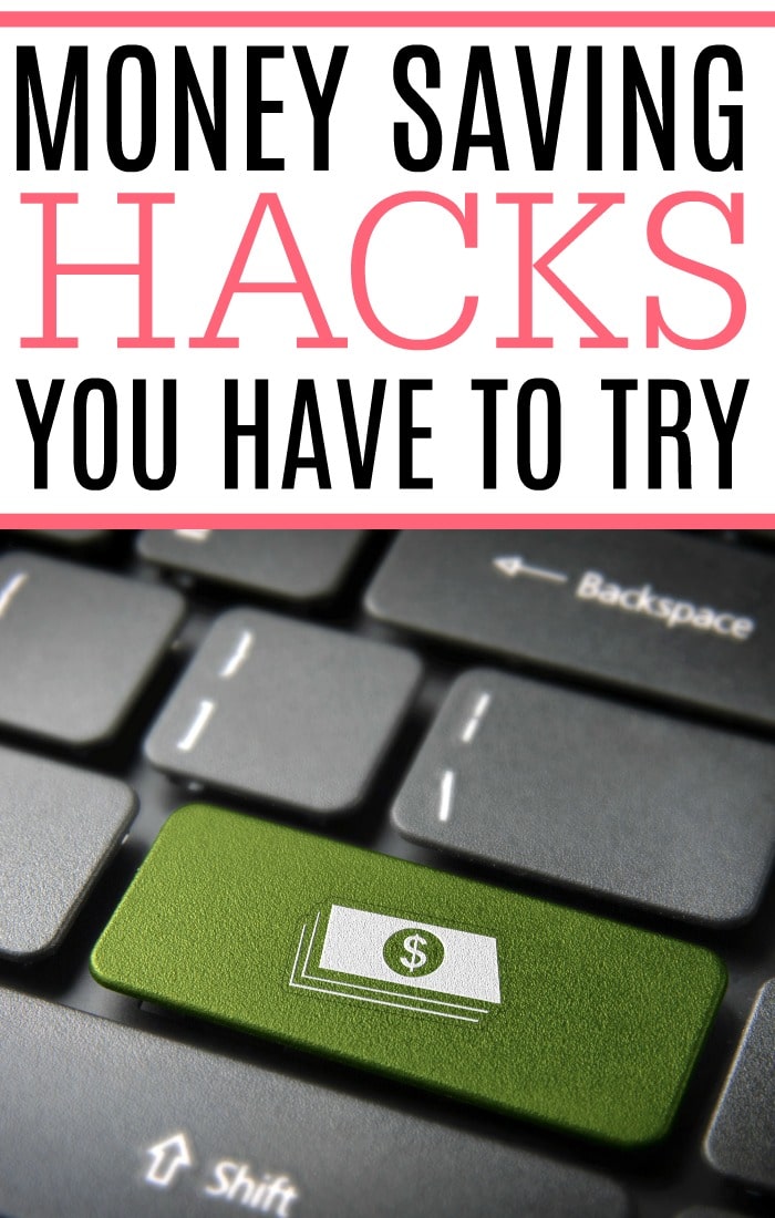 Trying to spend less money? Check out these money saving hacks you have to try. They don't take a lot of time and you will be amazed with how much you save with these money saving life hacks.