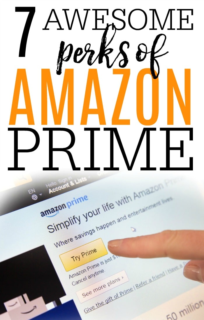 Not sure if Amazon Prime is right for you? Check out these 7 awesome perks of Amazon Prime. Books & movies are just a few of the Amazon Prime membership perks.
