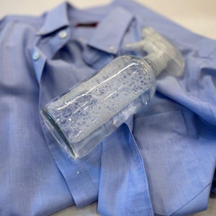 wrinkle releaser that is easy to make at home