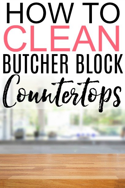 How To Clean Butcher Block Countertops Frugally Blonde