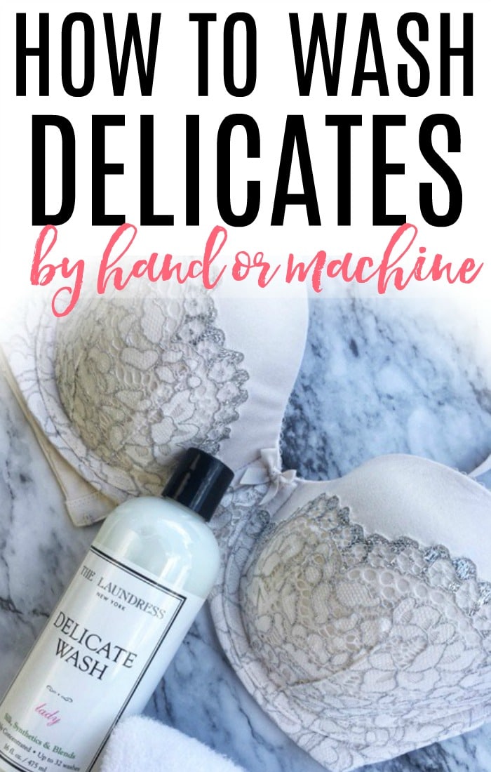 Trying to figure out the best way to wash bras? Check out these simple tips on how to wash delicates. Find out the best way to wash your delicates by hand and in the washing machine.