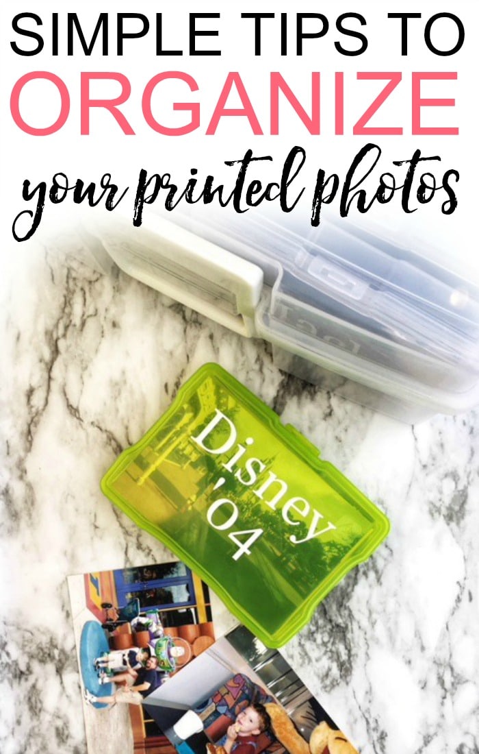 Tired of the print photo clutter? Check out these easy tips to organize print photos. You can easily organize your photos without a lot of time.