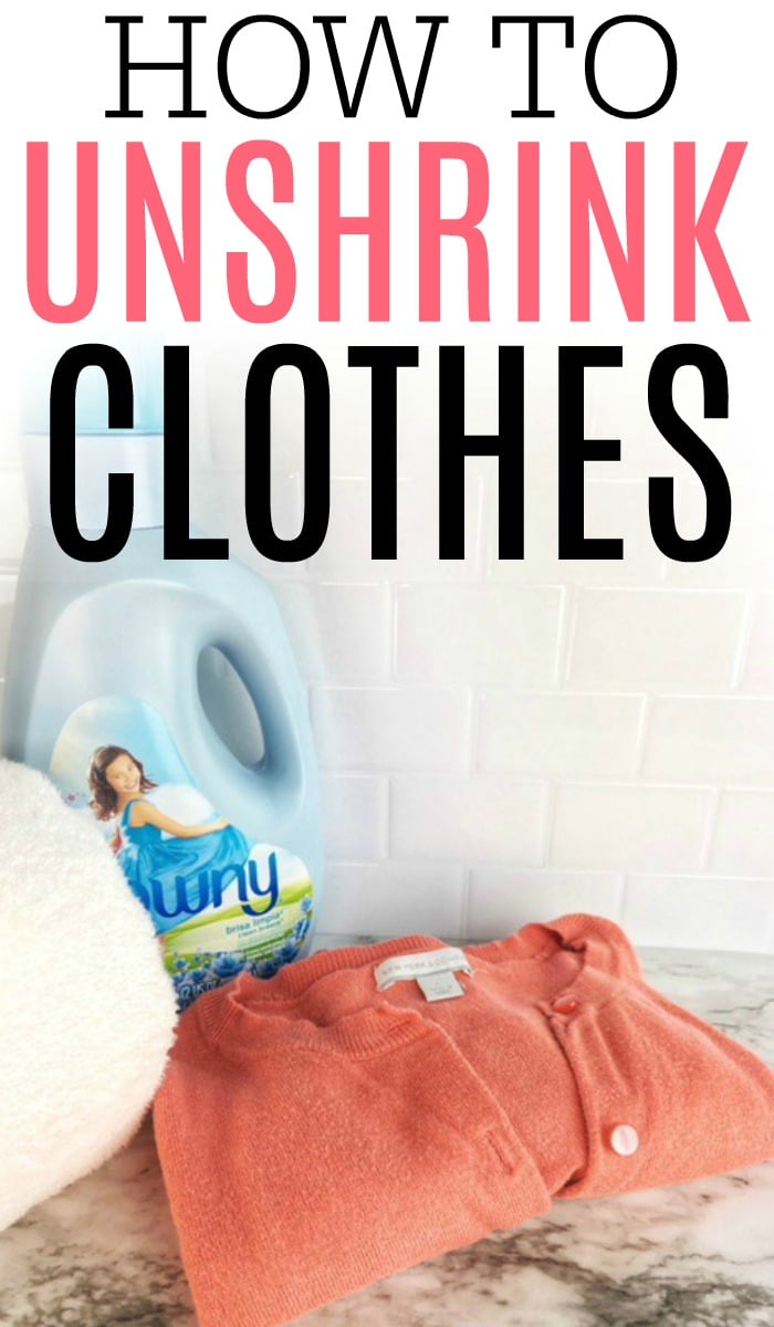 Accidently shrunk your favorite clothes? Check out these simple tips on how to unshrink clothes. You can easily get your clothes back to their normal size with these tricks.