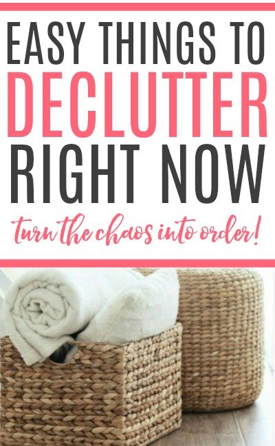 things to declutter