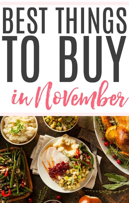 best things to buy in november
